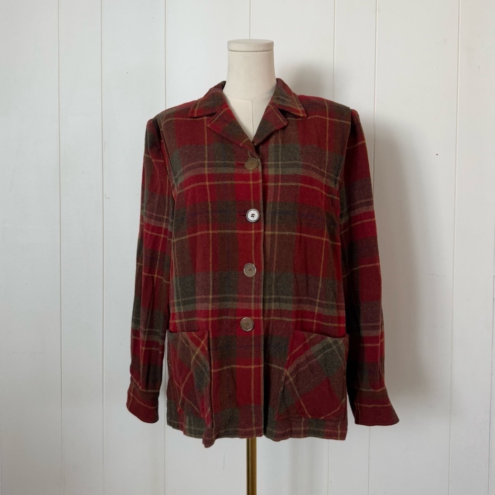 Vintage Pendleton Originals Wool Button Up Shirt